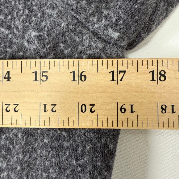 Banana Republic Gray Wool Blend Button Front Long Cardigan Sweater M - Picture 9 of 9